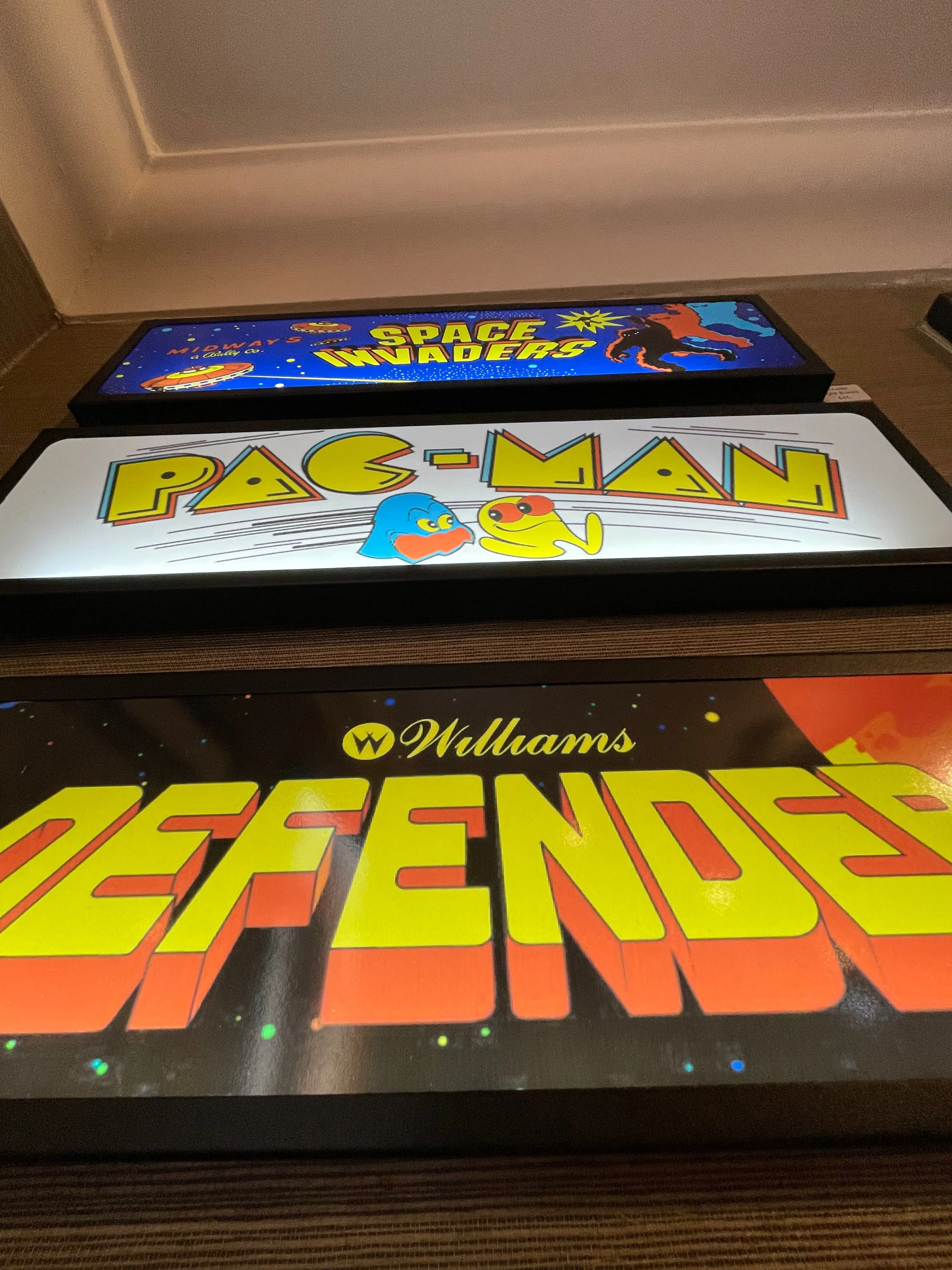 Arcade Top Light Box