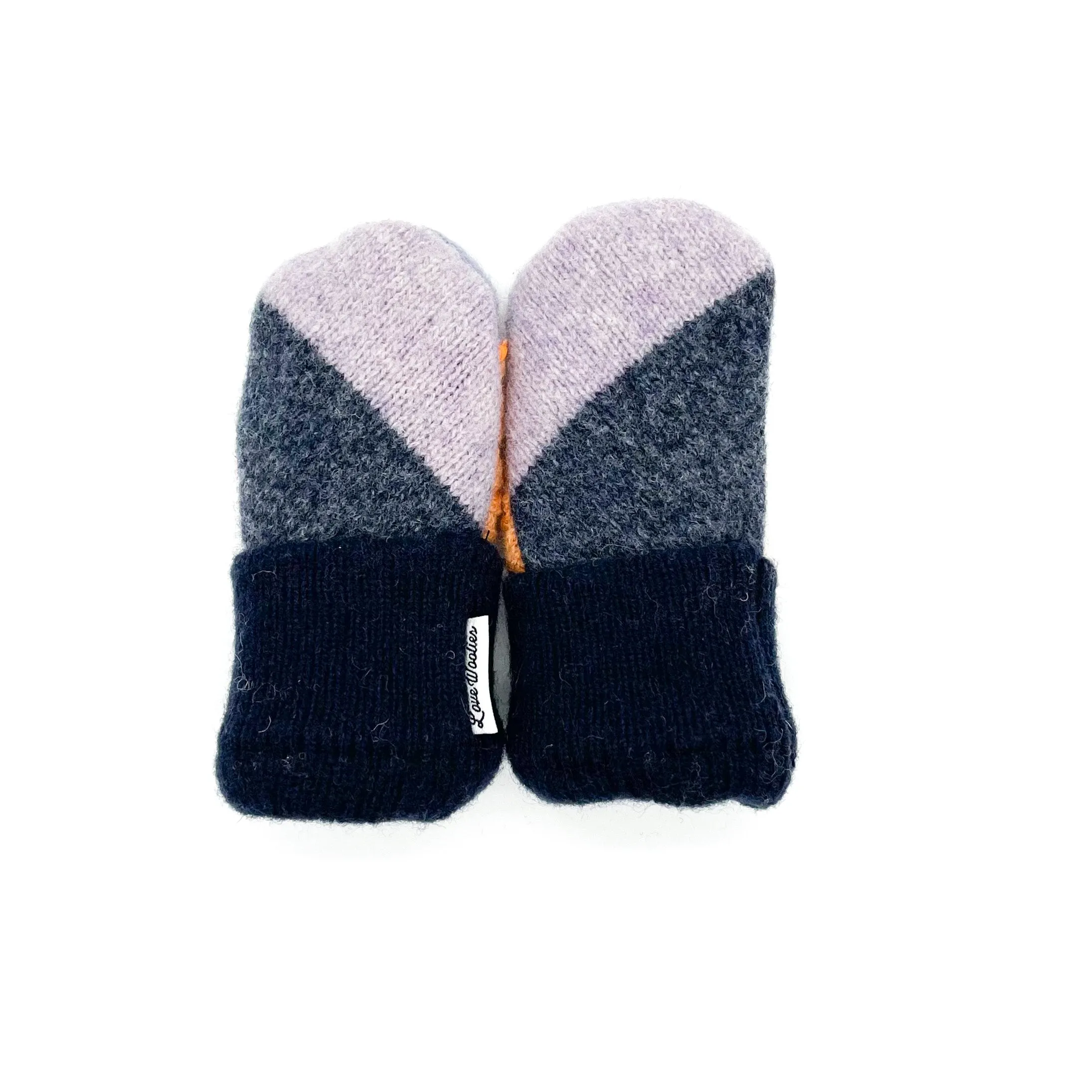 Baby Wool Sweater Mittens | Peek-A-Boo