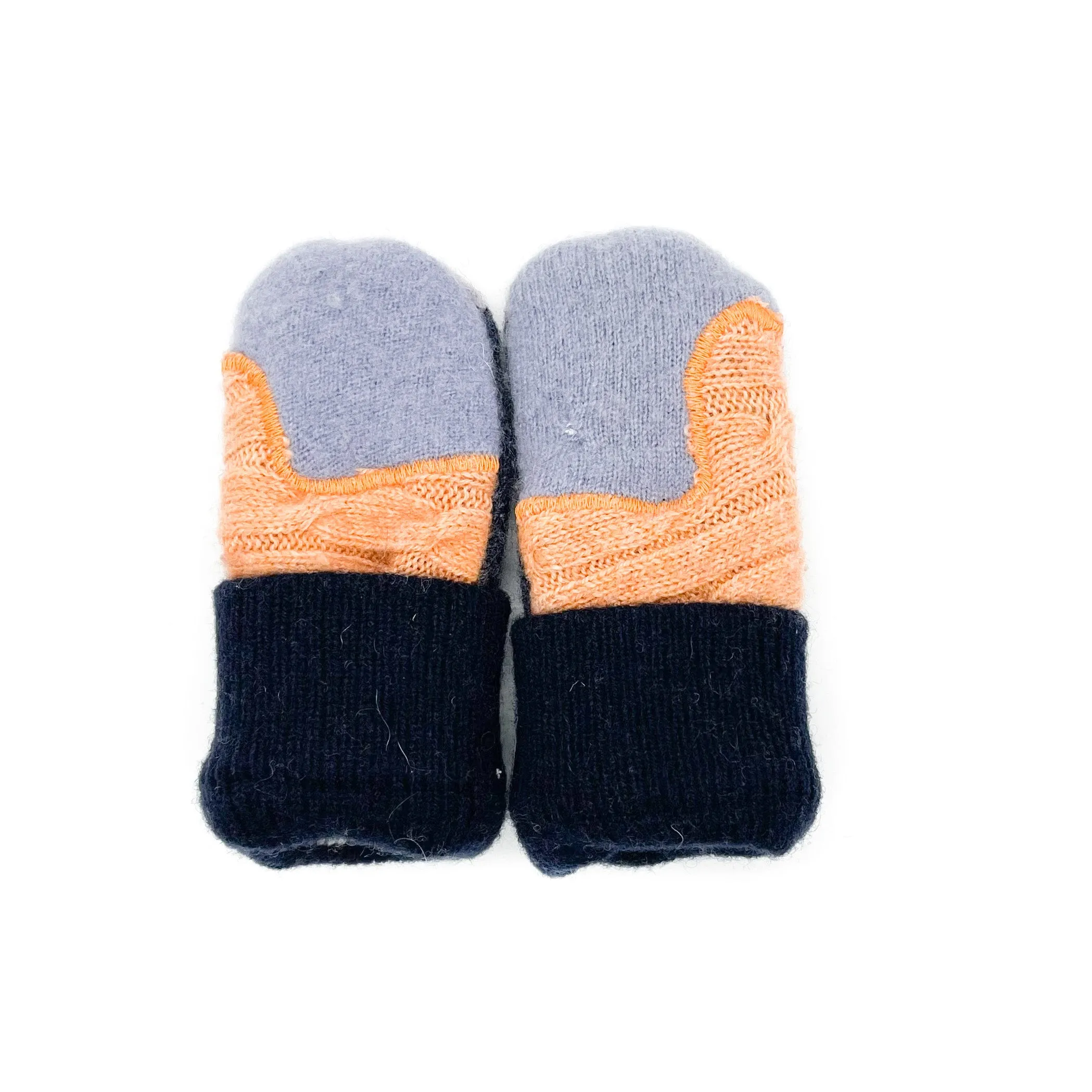 Baby Wool Sweater Mittens | Peek-A-Boo