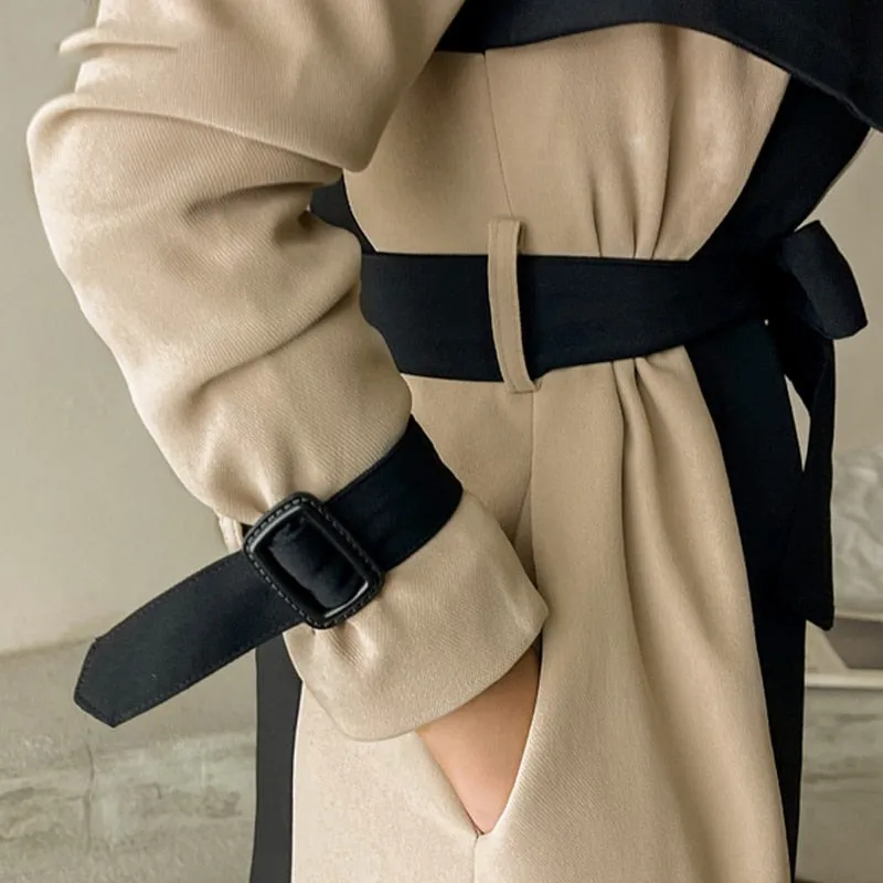 Belted Long Trench Coats