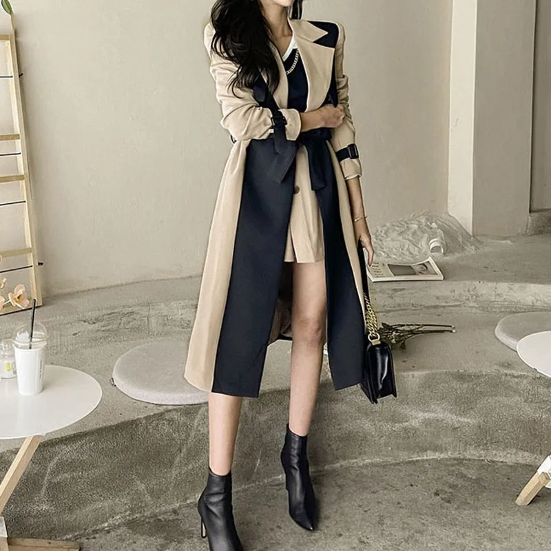 Belted Long Trench Coats