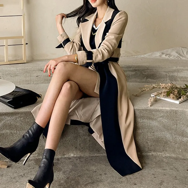 Belted Long Trench Coats