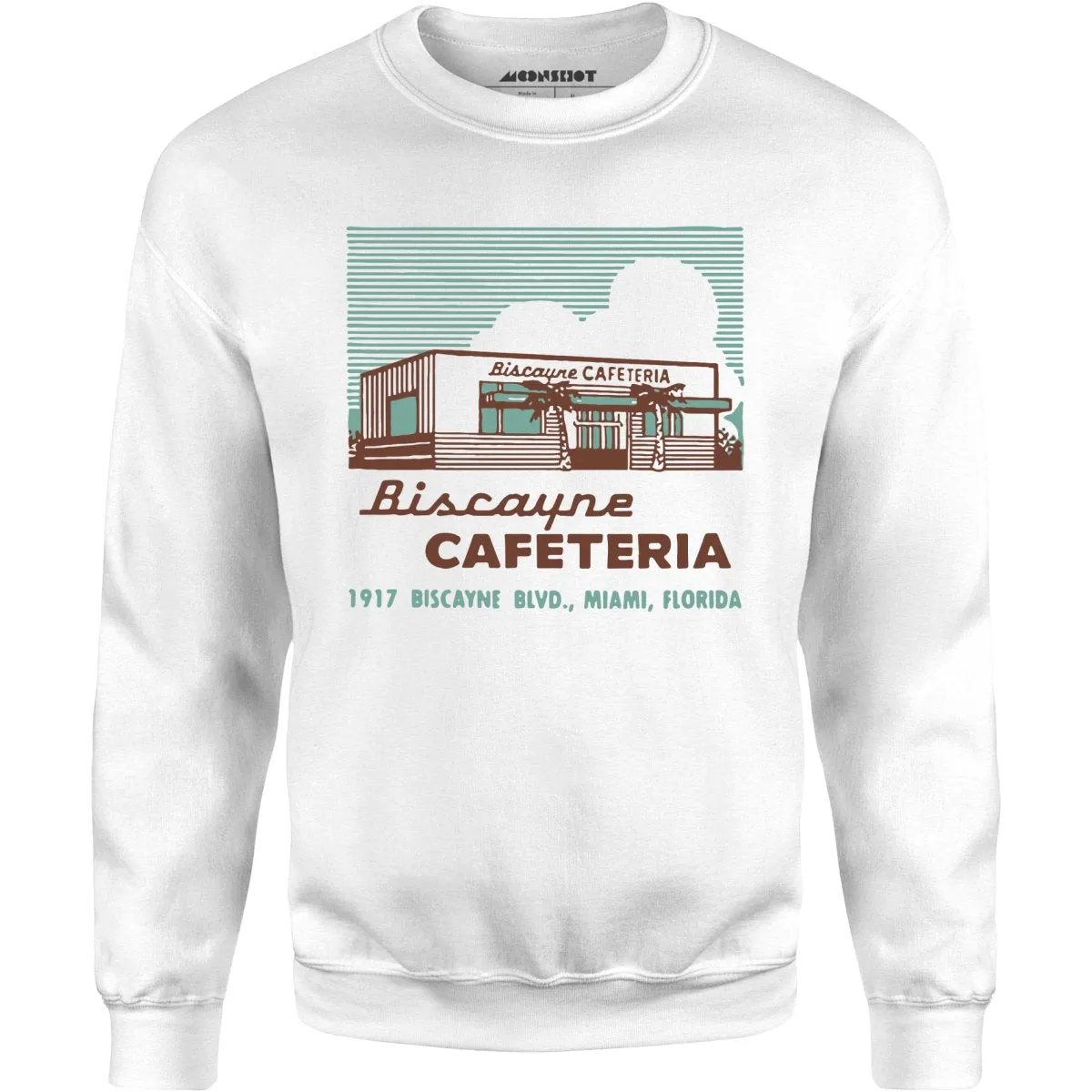 Biscayne Cafeteria - Miami, FL - Vintage Restaurant - Unisex Sweatshirt