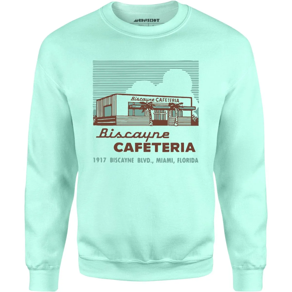 Biscayne Cafeteria - Miami, FL - Vintage Restaurant - Unisex Sweatshirt