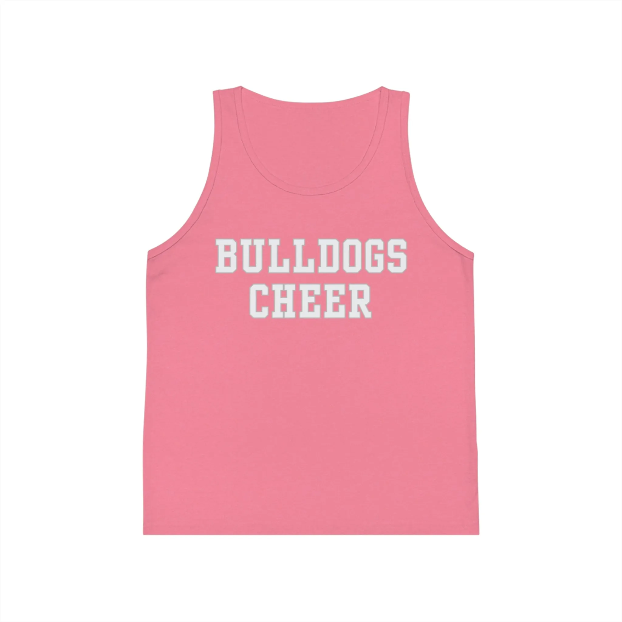 Bulldogs Cheer Girl Tank Top