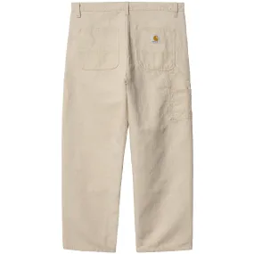 CARHARTT WIP WALTER DOUBLE KNEE PANT // NATURAL (RINSED)