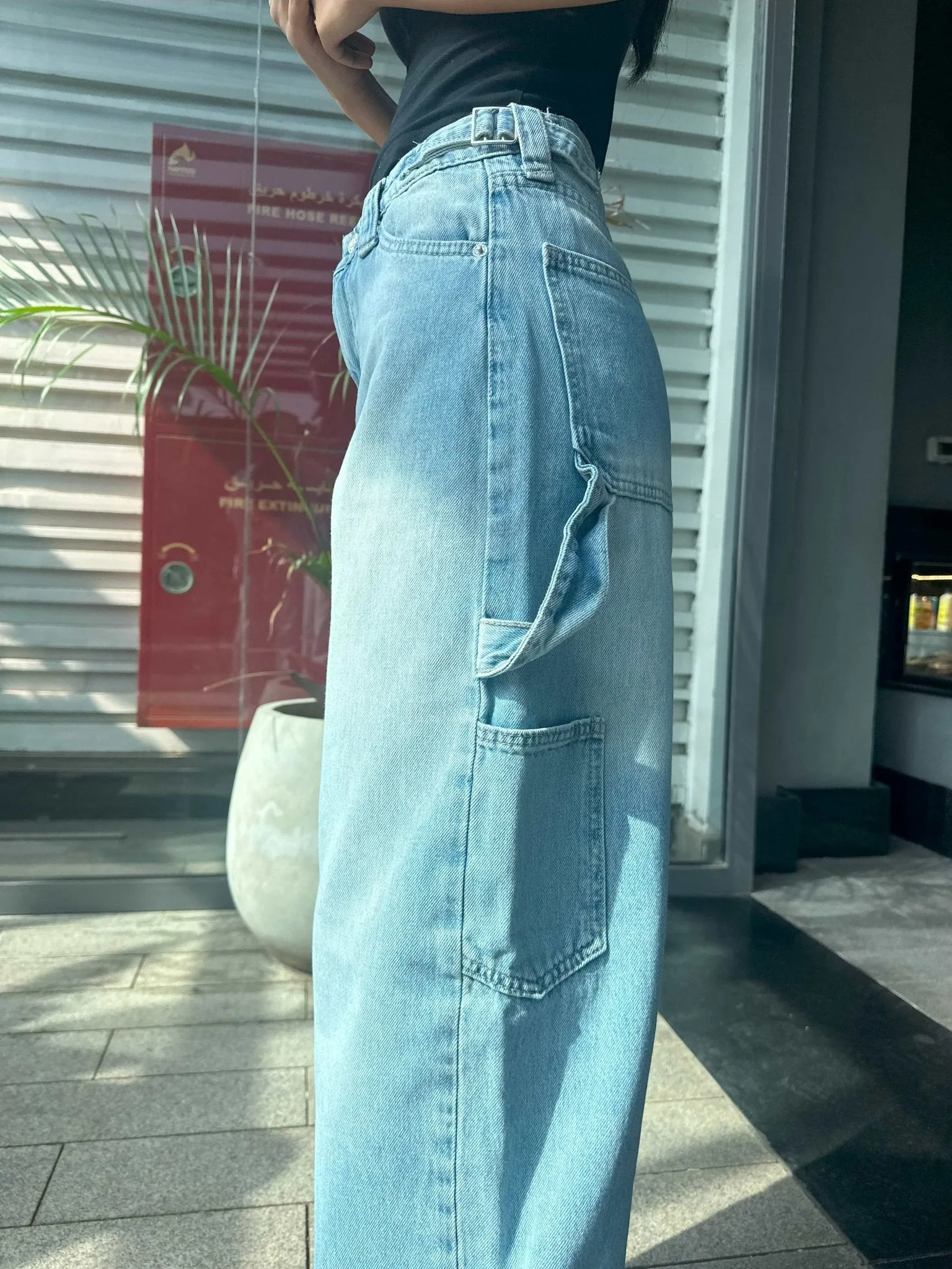 Carpenter - Light Blue Wash Jeans.