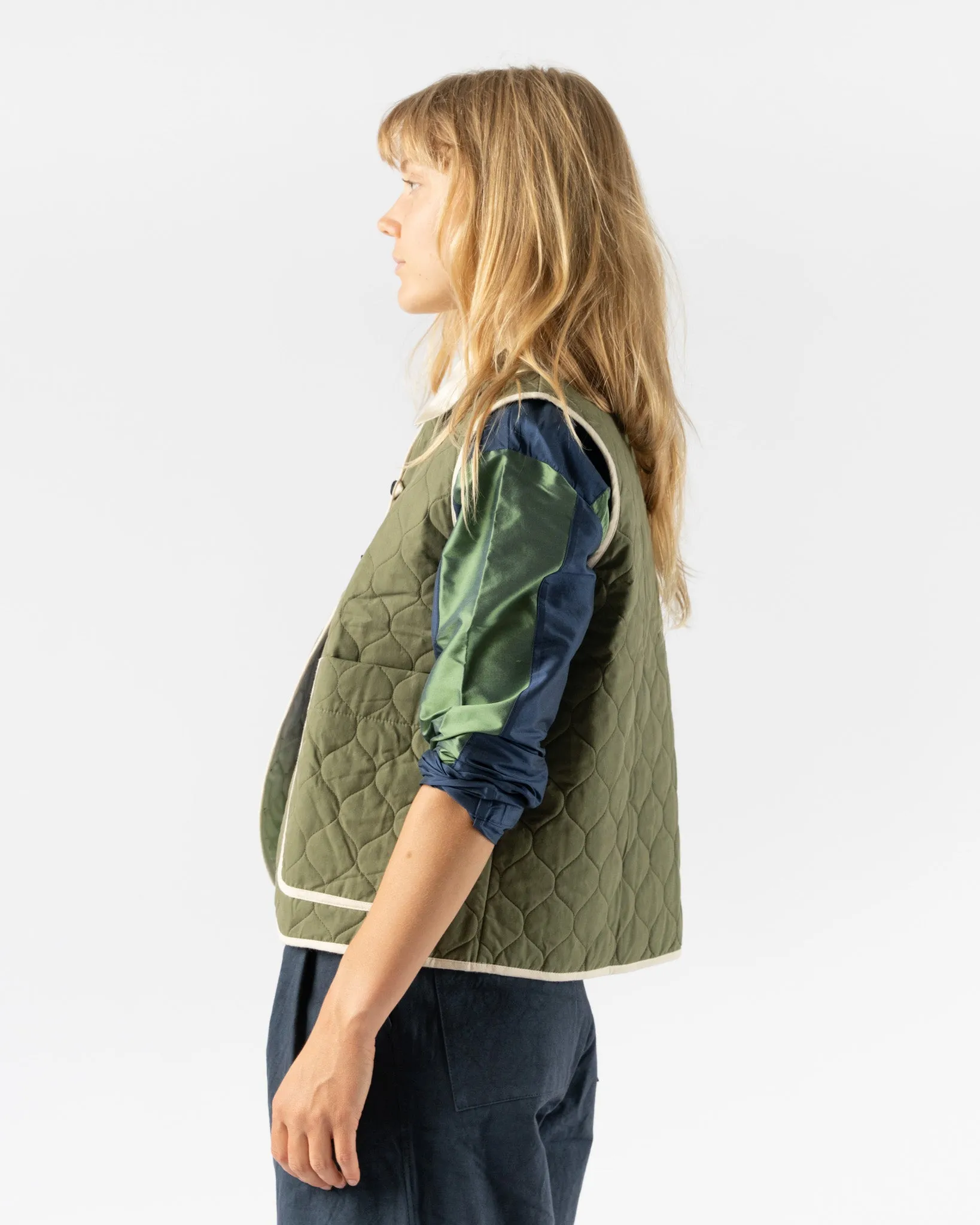 Cawley Imogen Vest in Army