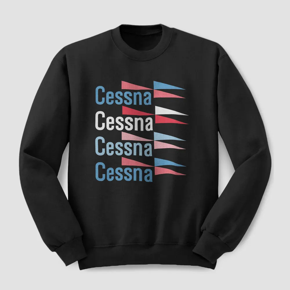 Cessna Vintage Logo Fade - Sweatshirt