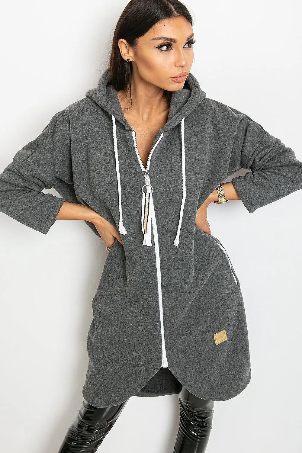 Cozy Zip-Up Cotton Hoodie