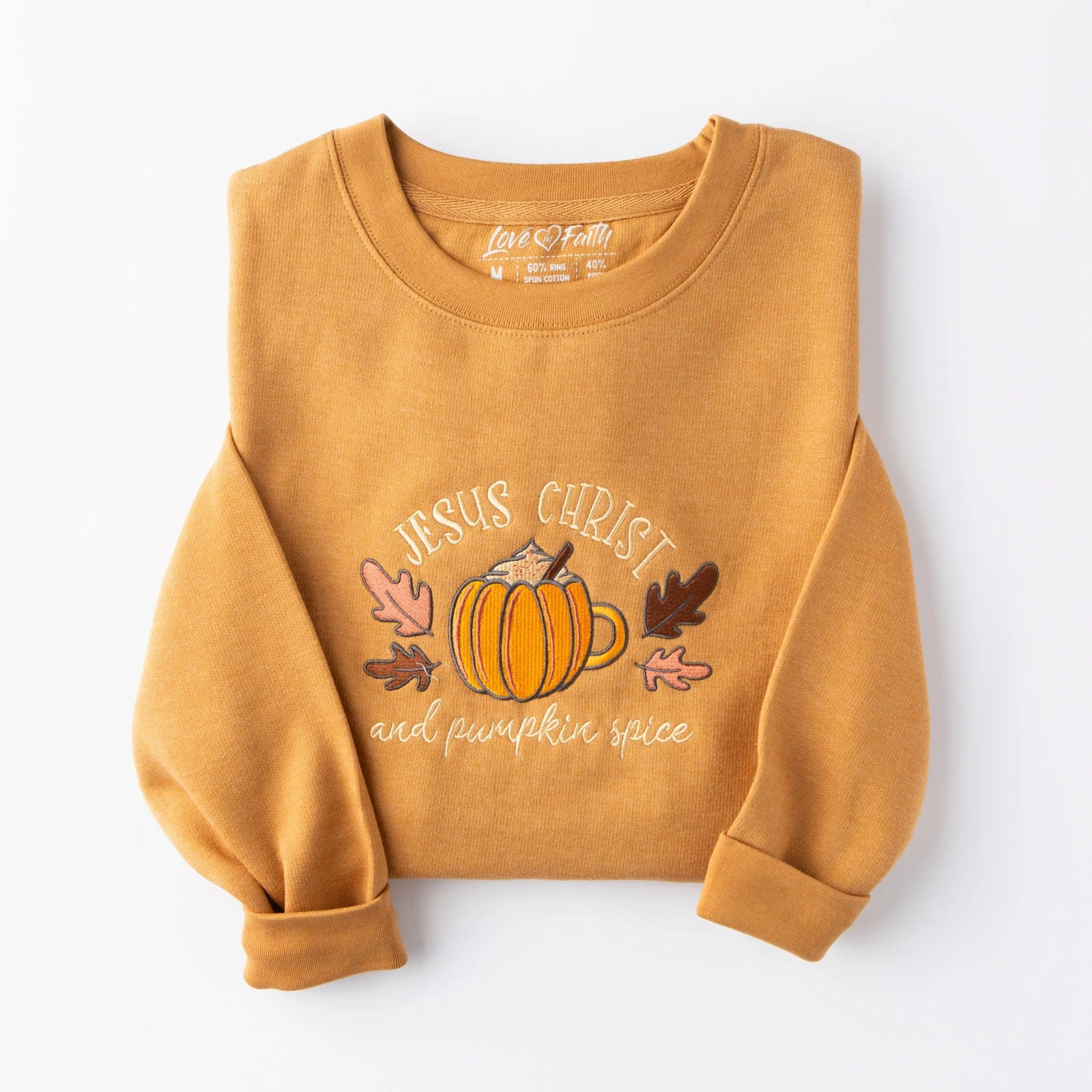 Embroidered Crewneck Sweatshirts