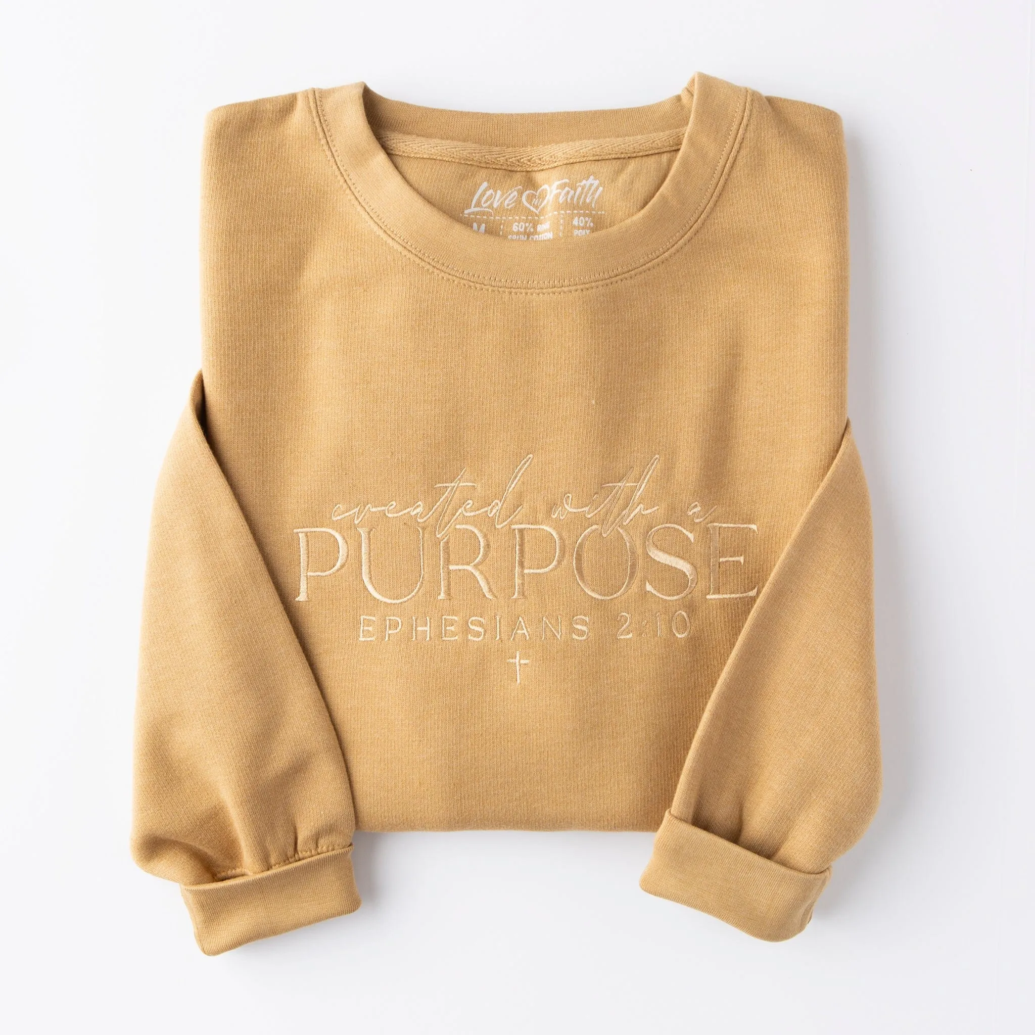 Embroidered Crewneck Sweatshirts