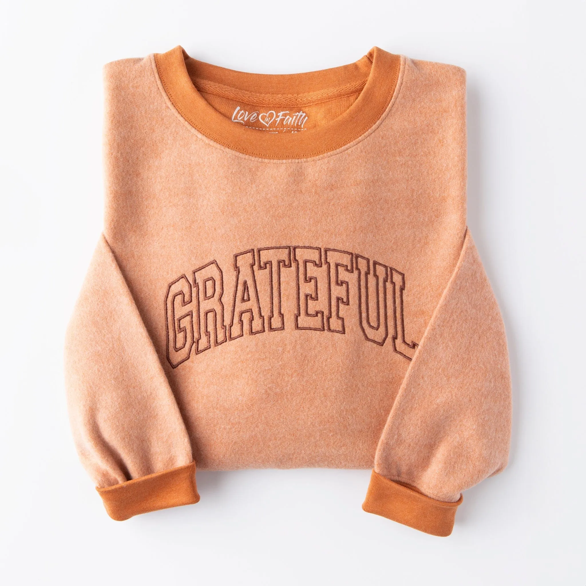 Embroidered Crewneck Sweatshirts