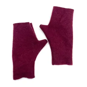 Fingerless Mittens | Ripe Raspberries