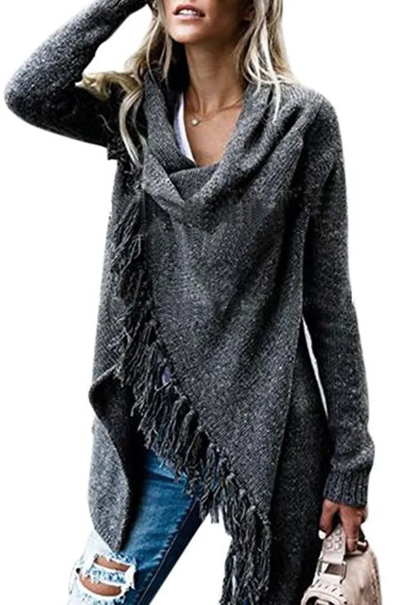 Florcoo Autumn & Winter Shawl Cardigan(3 Colors)