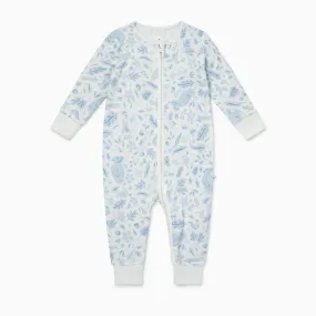 Gruffalo Dragonfly Blue Zip-Up Romper