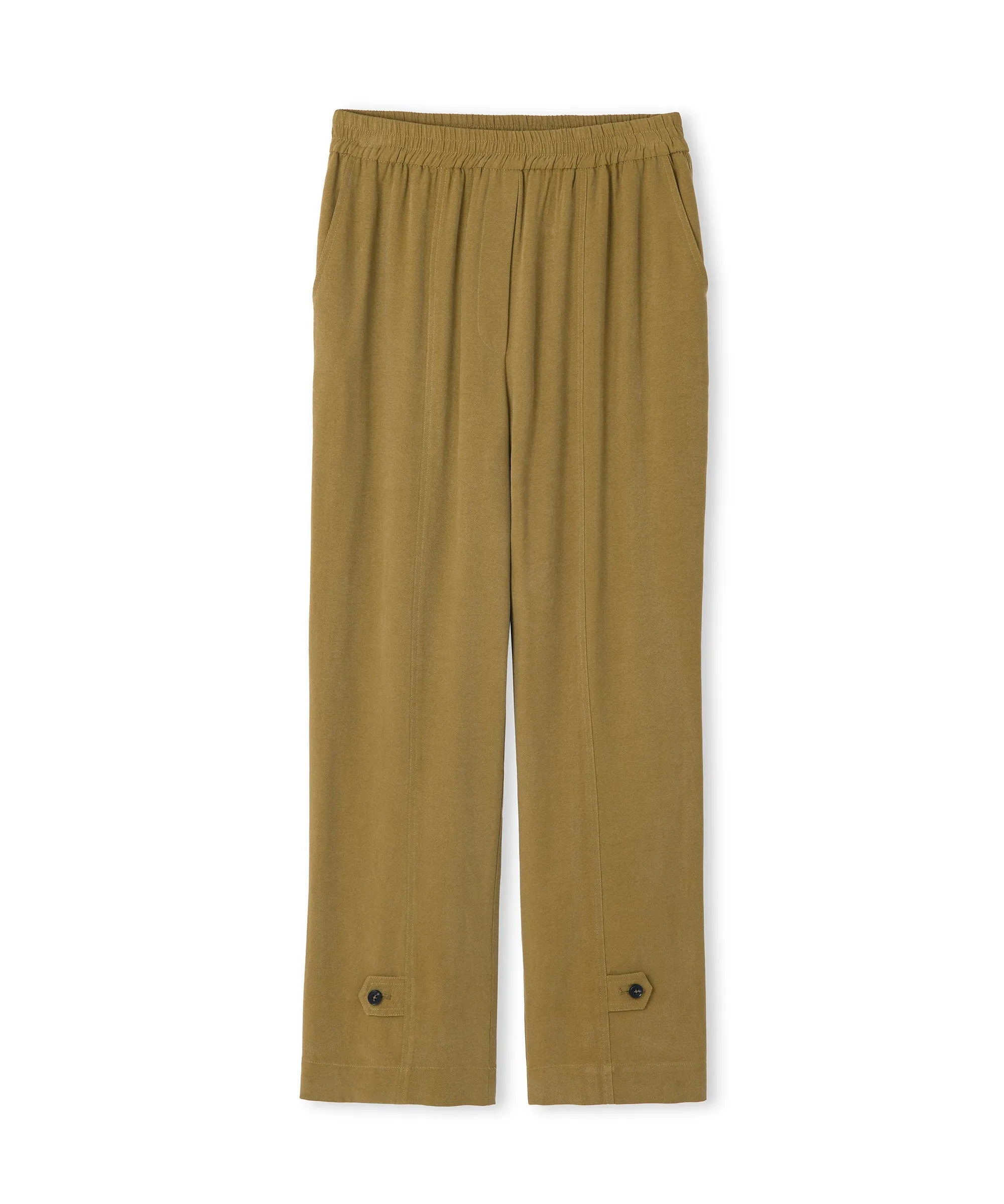 Ipekyol Button Accessory Trousers Khaki