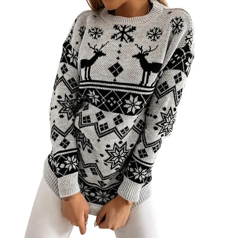 Irene Casual Loose Long Sleeve Women Sweater