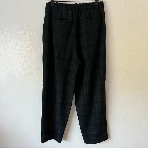 J.Crew Plaid Relaxed Dress Pants