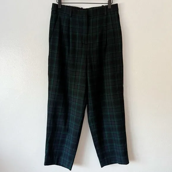 J.Crew Plaid Relaxed Dress Pants