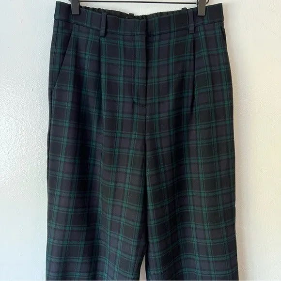 J.Crew Plaid Relaxed Dress Pants