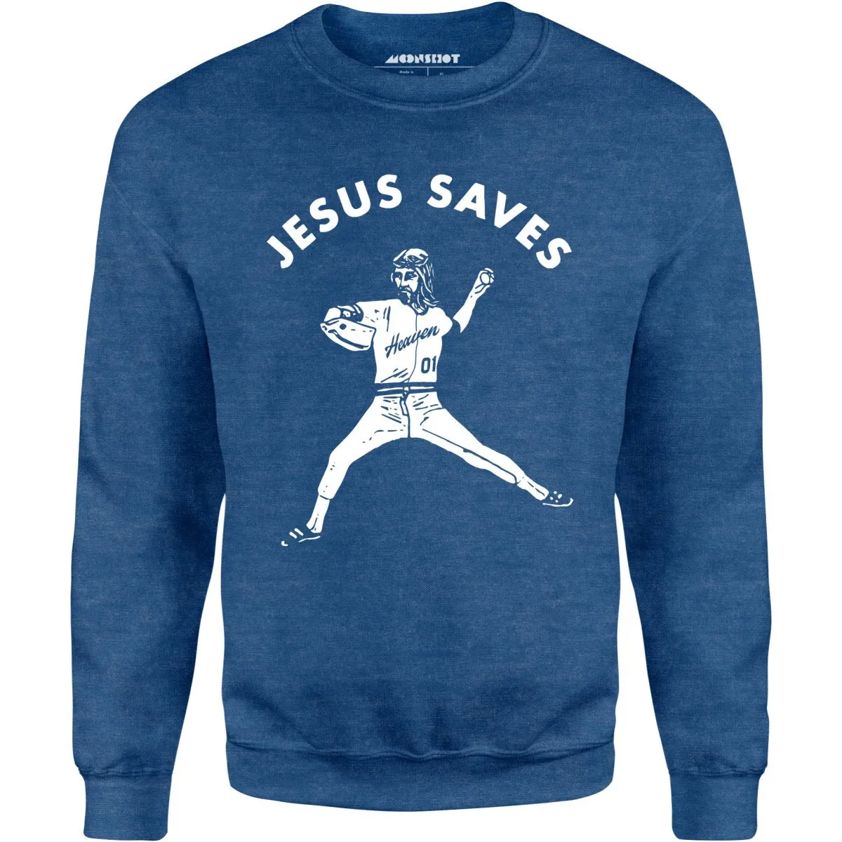 Jesus Saves - Lefty - Unisex Sweatshirt