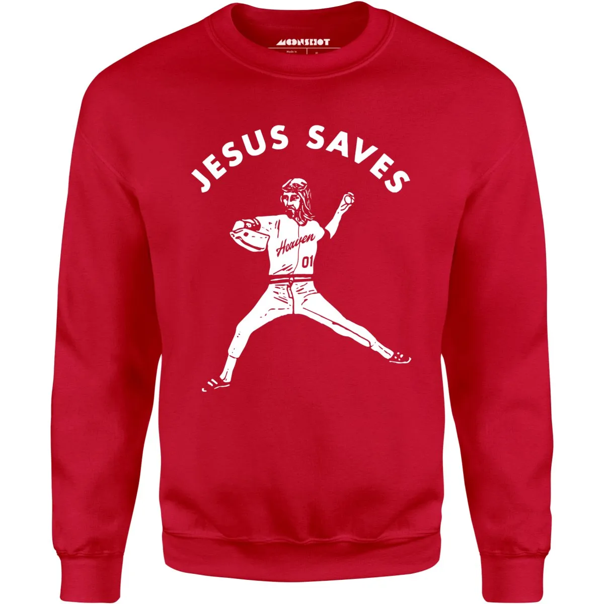 Jesus Saves - Lefty - Unisex Sweatshirt