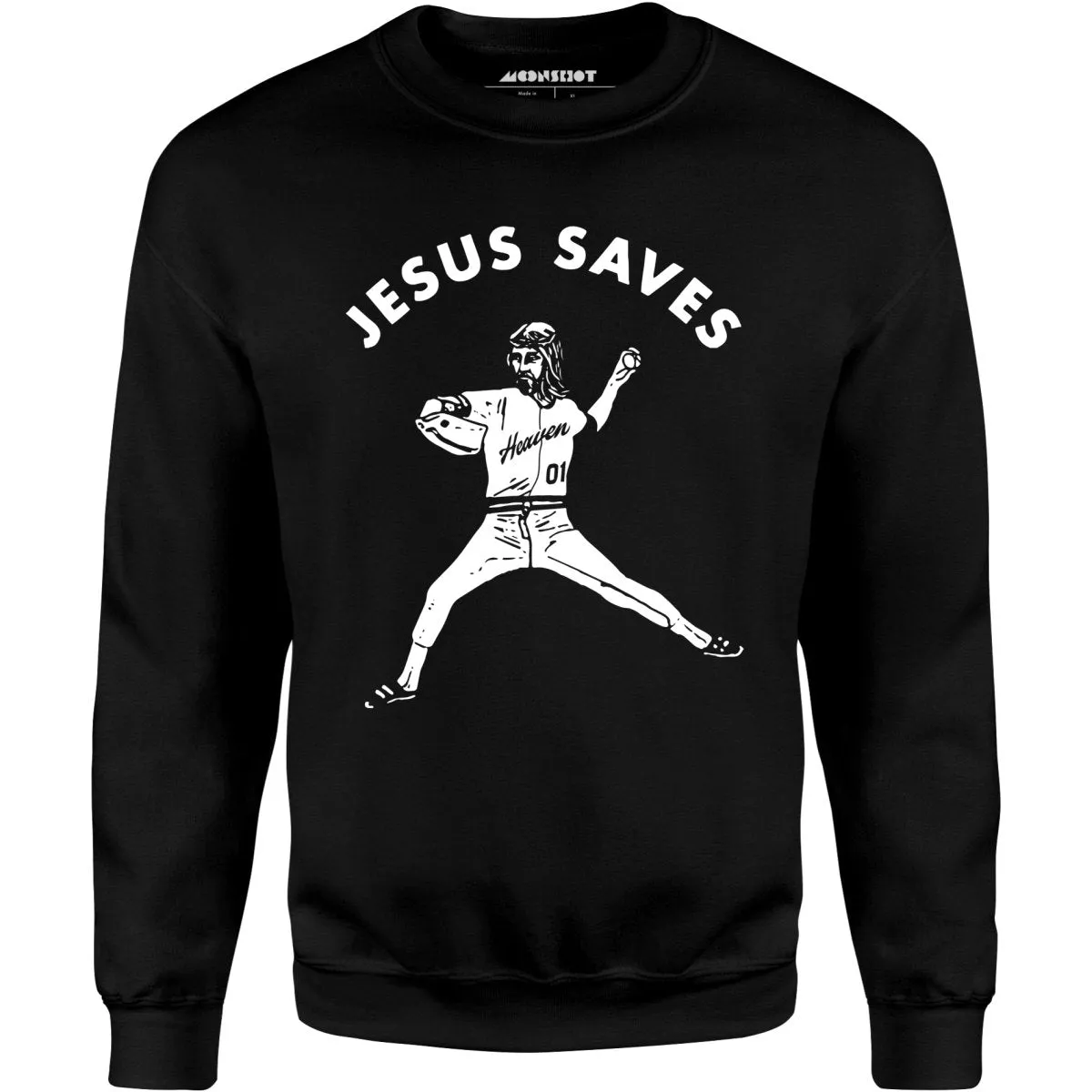 Jesus Saves - Lefty - Unisex Sweatshirt