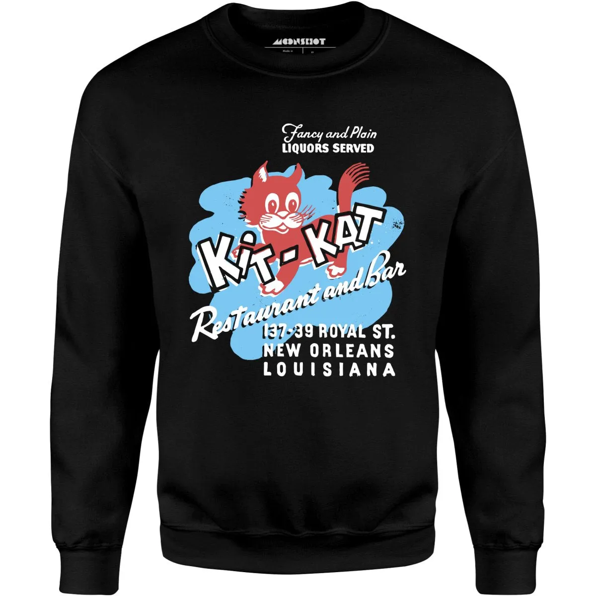 Kit-Kat - New Orleans, LA - Vintage Restaurant - Unisex Sweatshirt