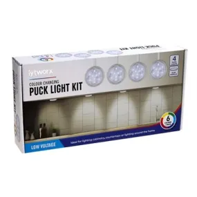 Lytworx Colour Changing Puck Light Kit