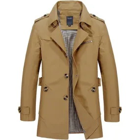 Men's Mid-Length Coat