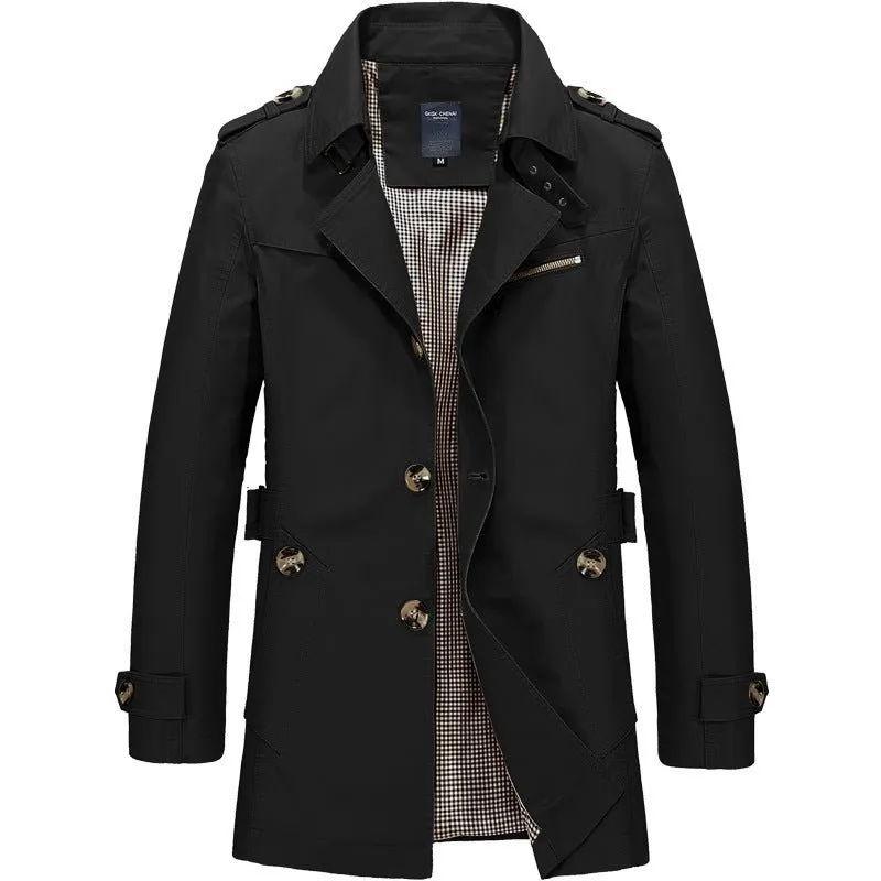 Men's Mid-Length Coat