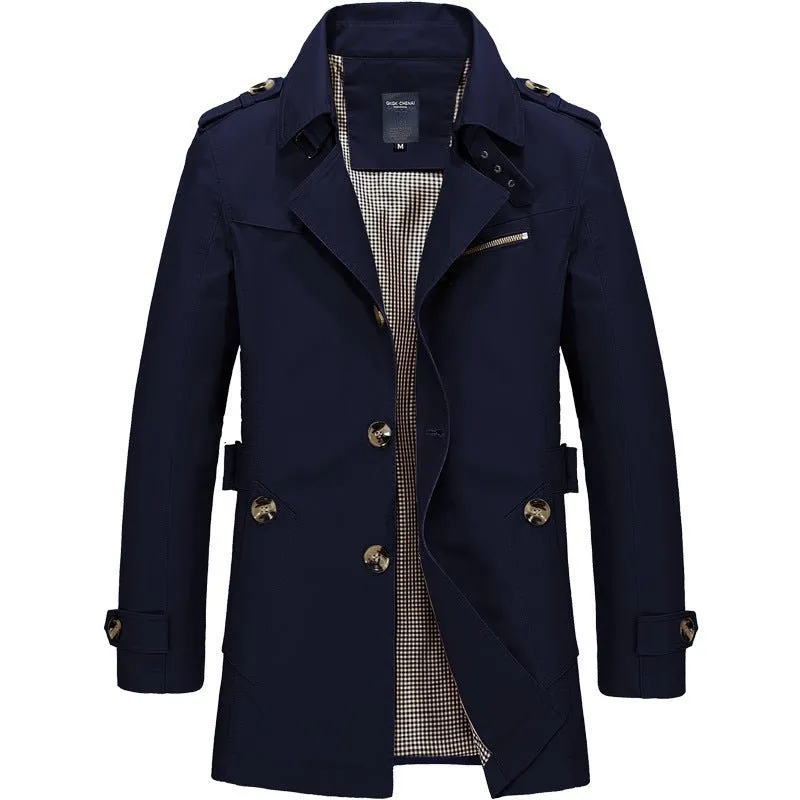 Men's Mid-Length Coat