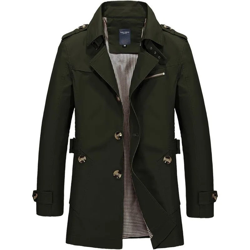 Men's Mid-Length Coat