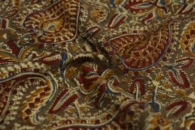 Multicolor Paisley Cotton Cambric Fabric