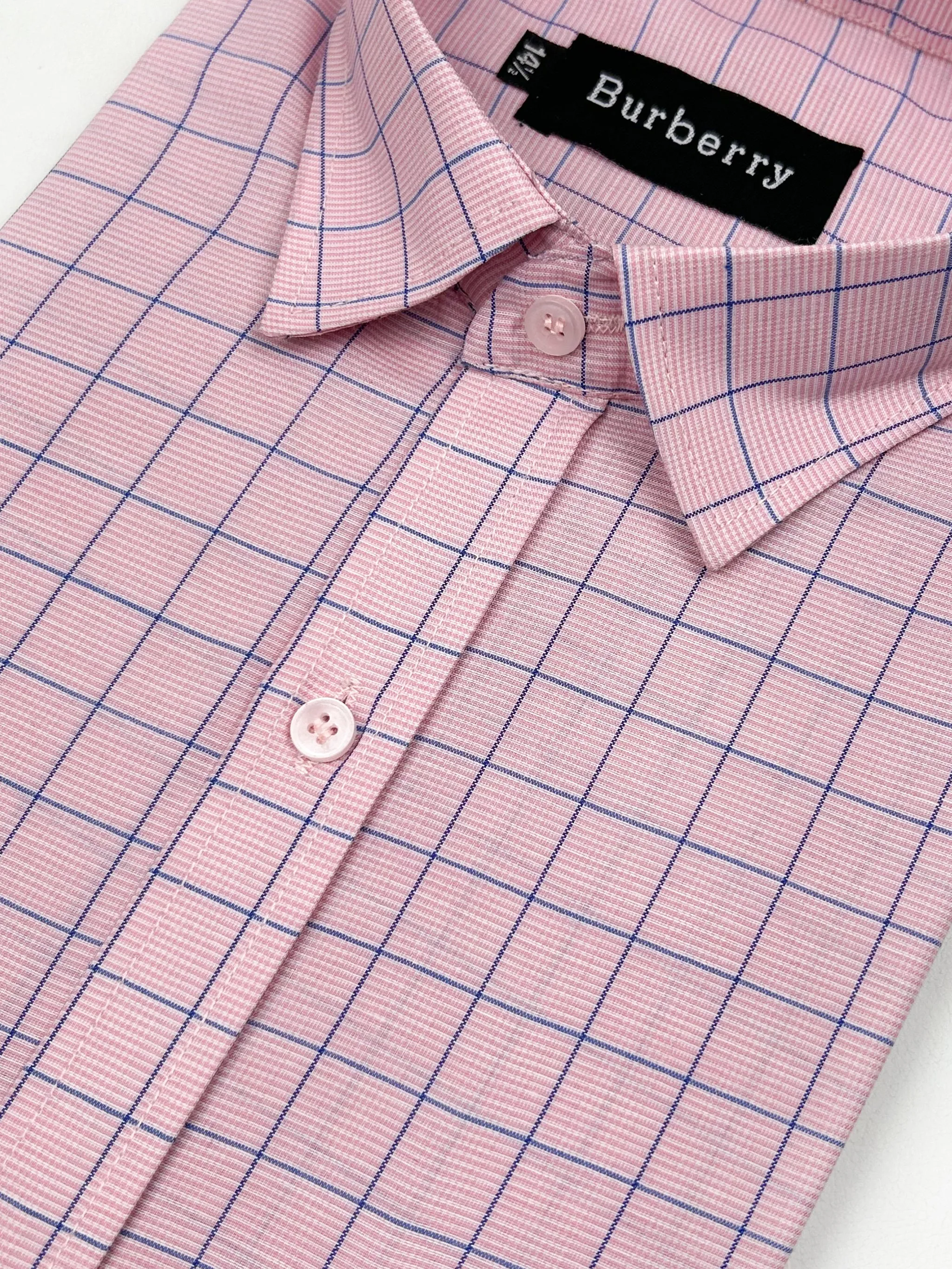 Pink Formal Dress Shirt For Men MFS133