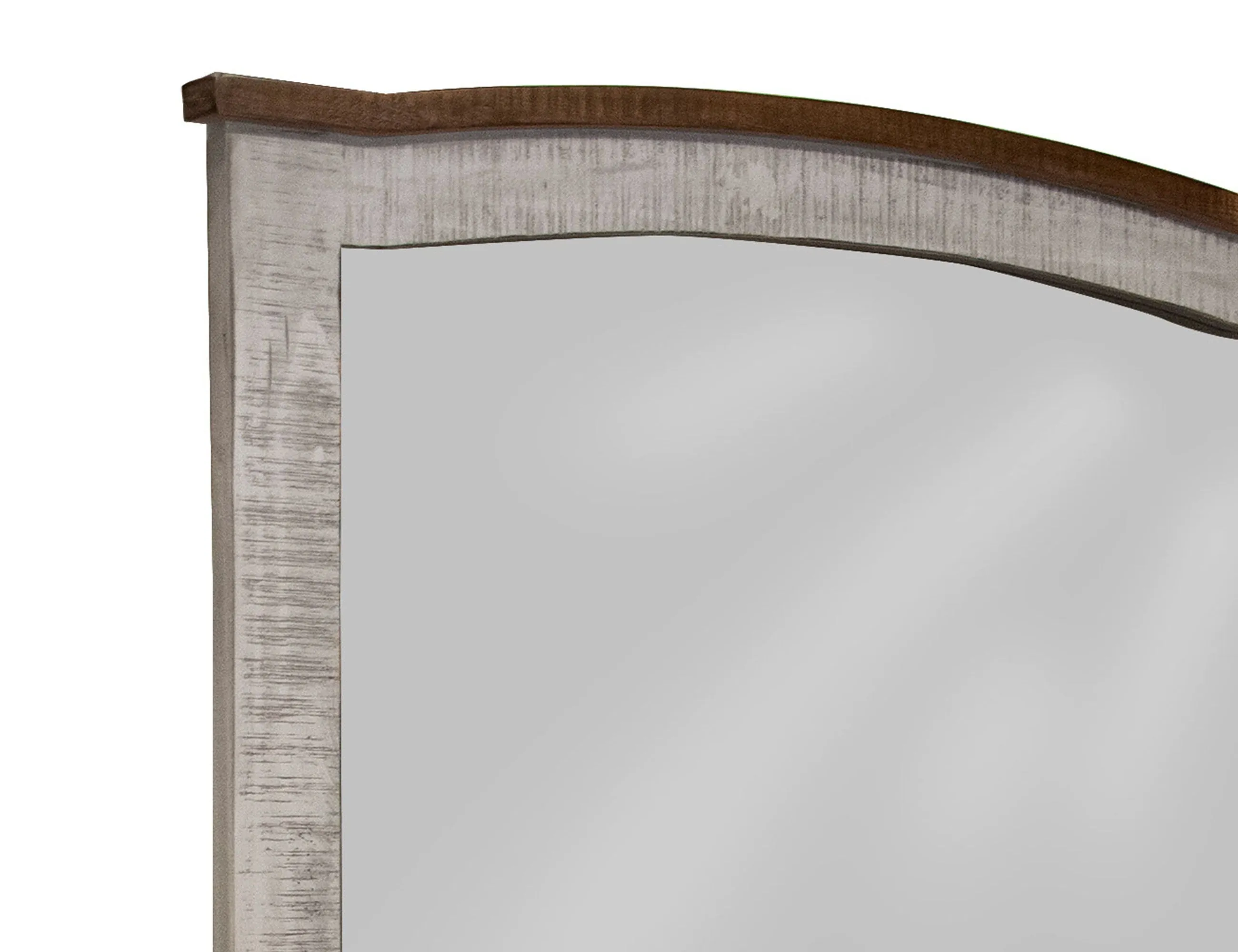 Pueblo Gray - Mirror - Light Gray / Brown