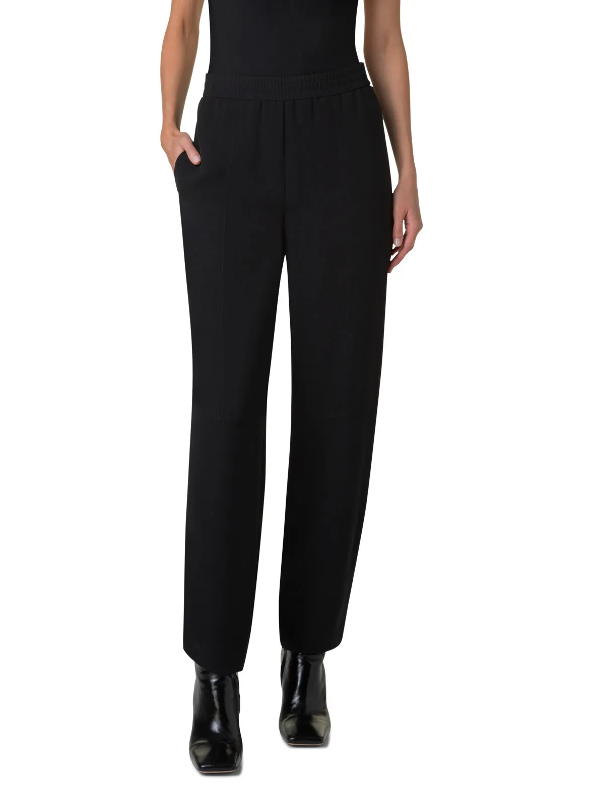 Relaxed Silk Sporty Pants