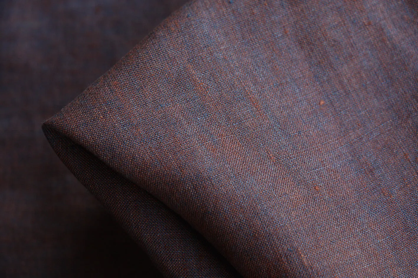 Rio Copper Shot Linen