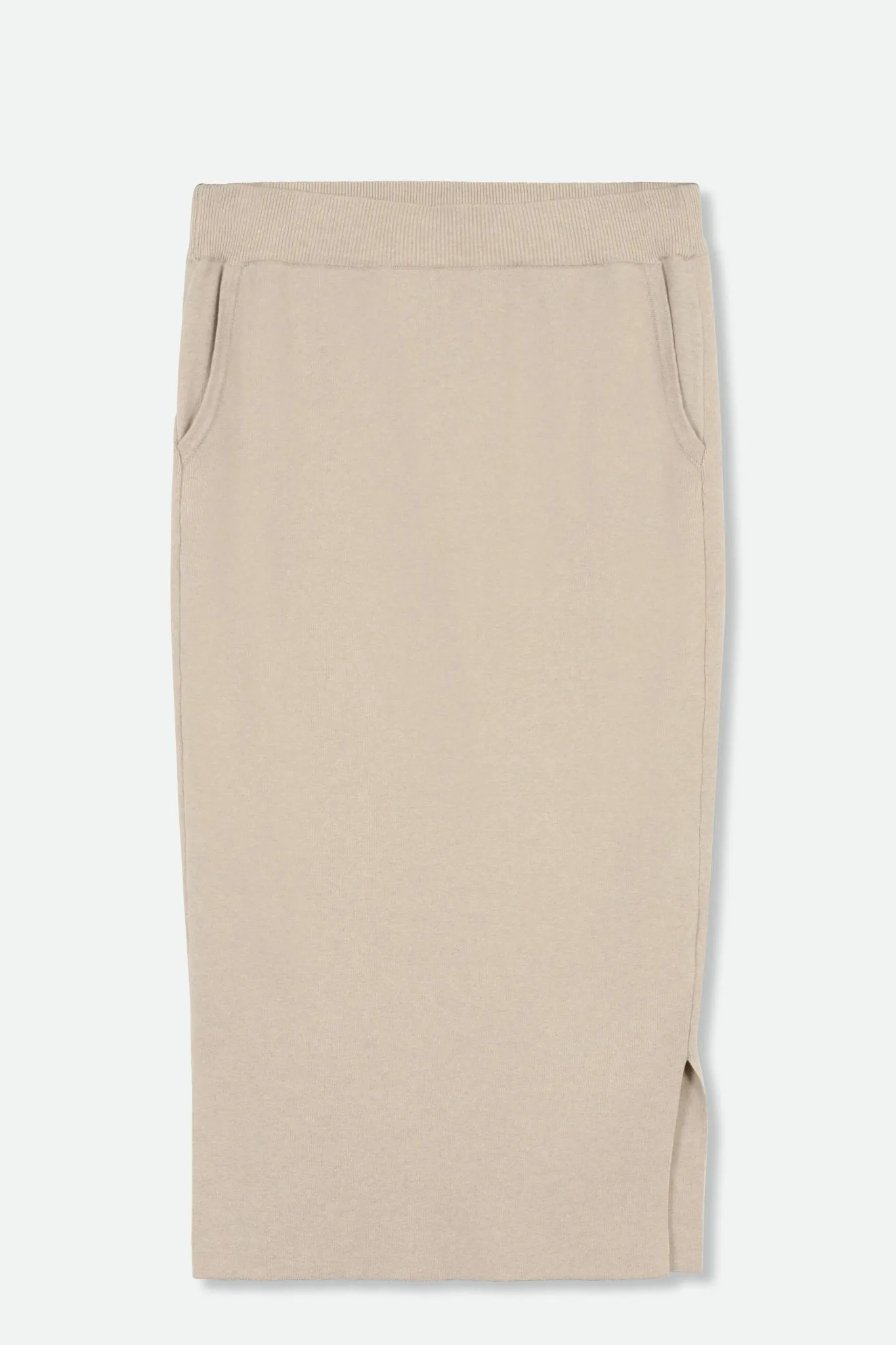 SICILY PENCIL SKIRT IN KNIT PIMA COTTON STRETCH LIMITED EDITION COLORS