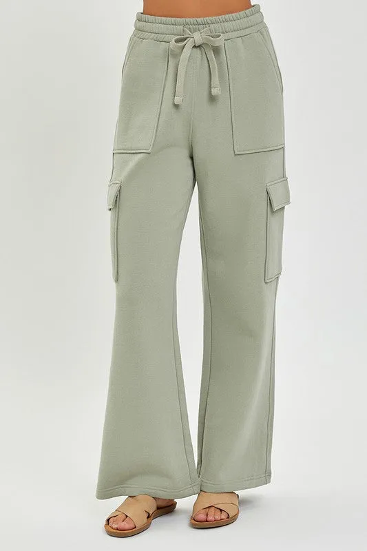 Side Pocket Flare Lounge Pants