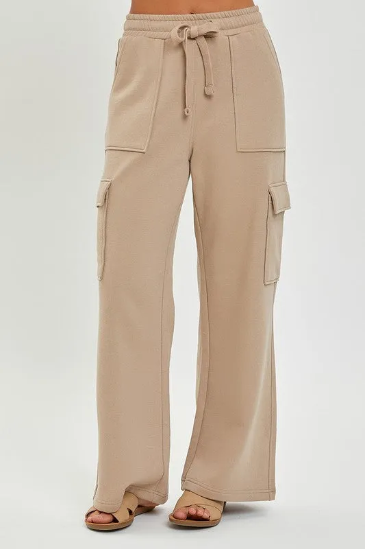 Side Pocket Flare Lounge Pants