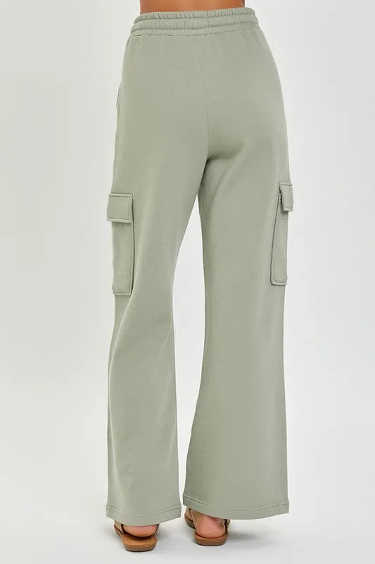 Side Pocket Flare Lounge Pants