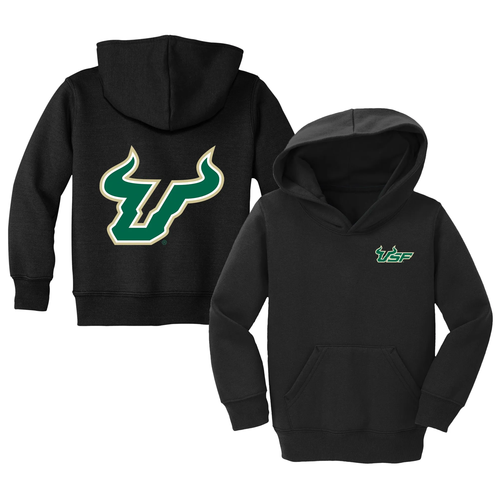 South Florida Bulls Logo Toddler Pullover Sweatshirt