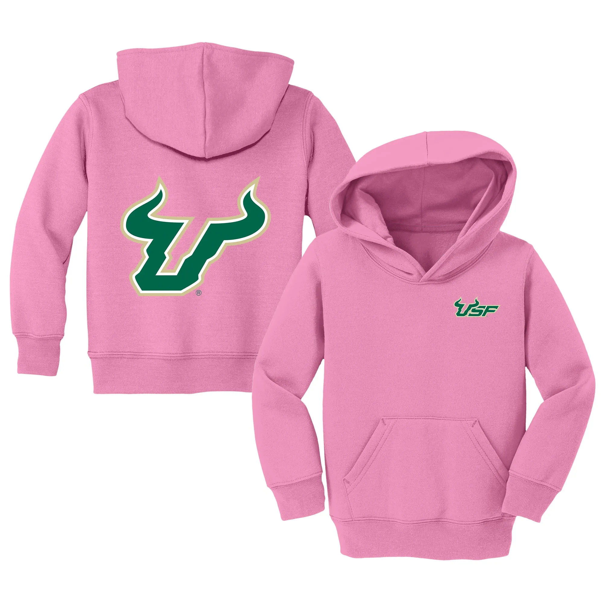 South Florida Bulls Logo Toddler Pullover Sweatshirt