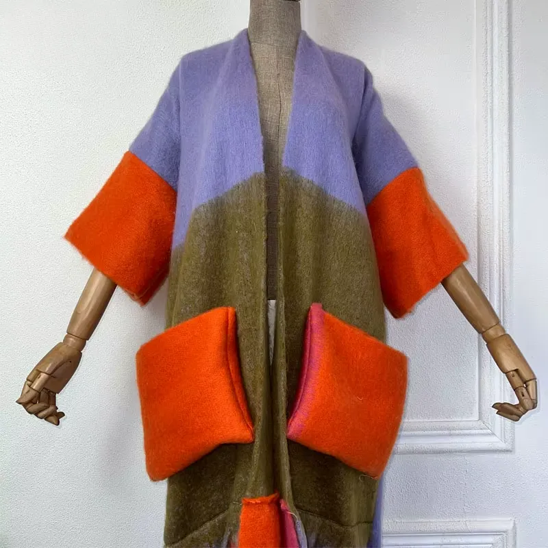 Sunset Meadow Wool Kimono