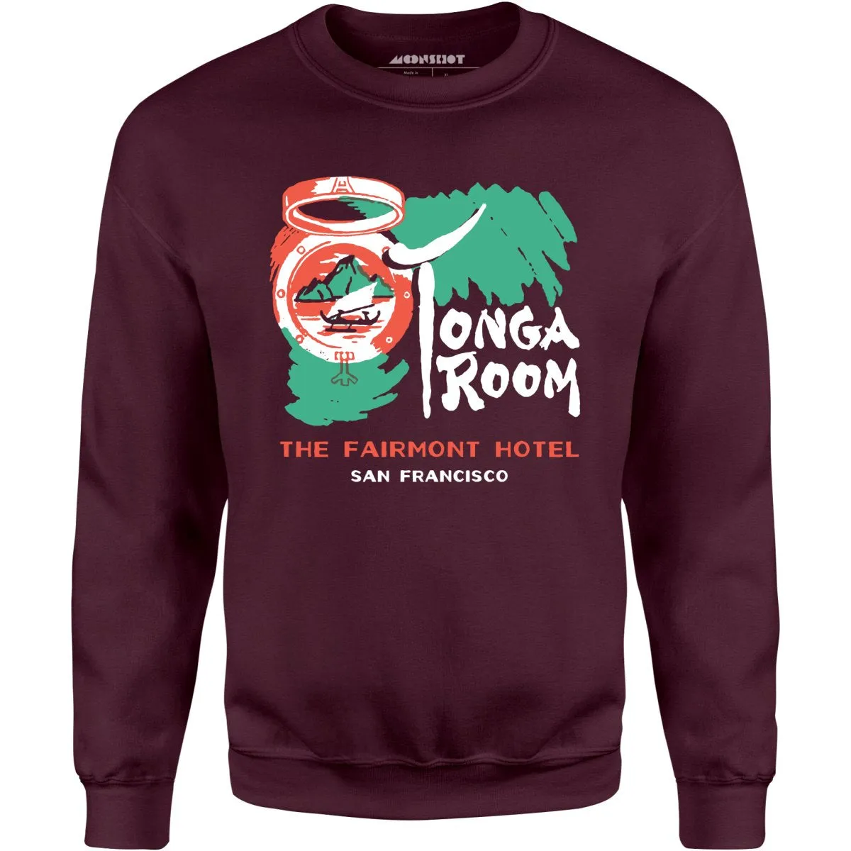 Tonga Room - San Francisco, CA - Vintage Tiki Bar - Unisex Sweatshirt