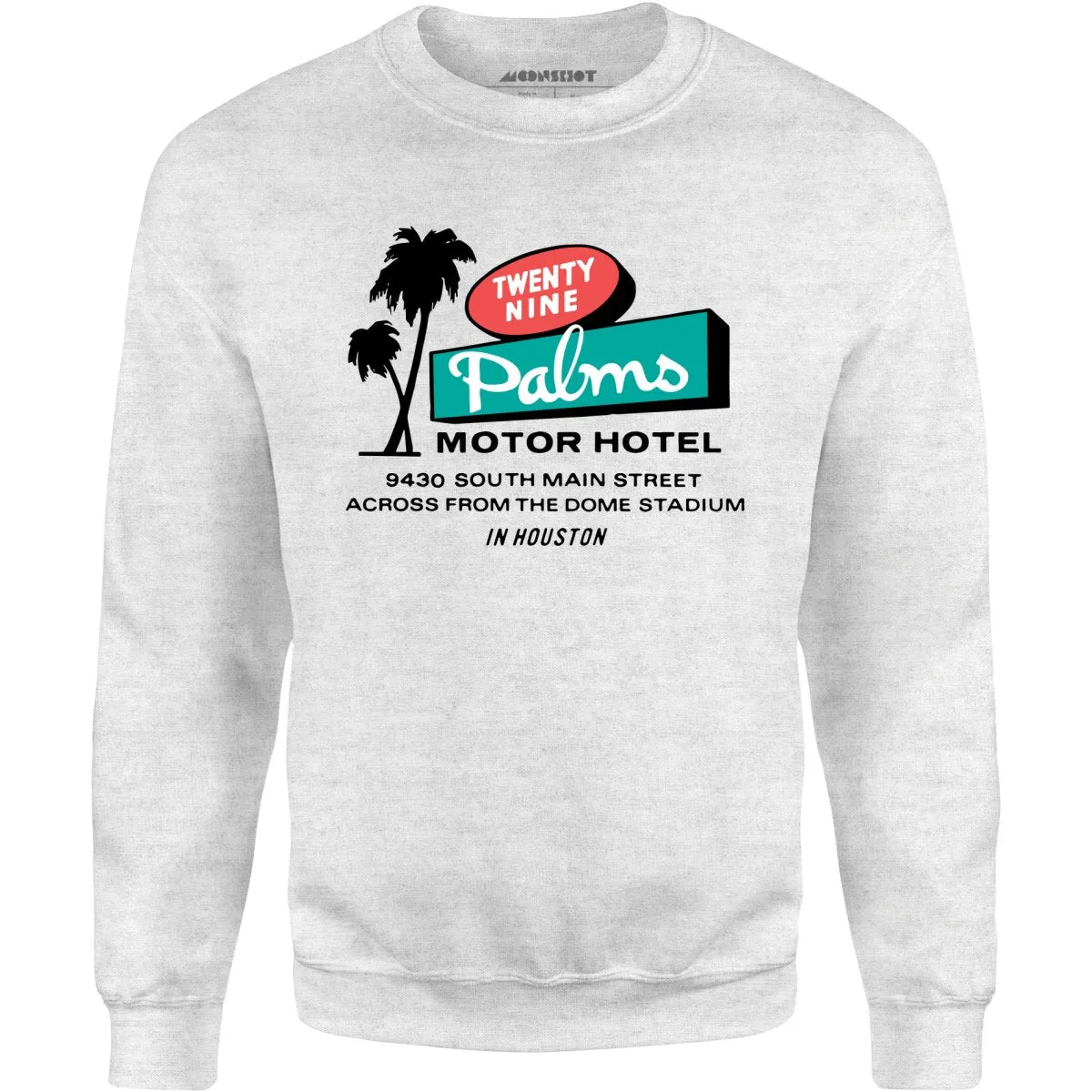 Twenty Nine Palms Motor Hotel - Houston, TX - Unisex Sweatshirt