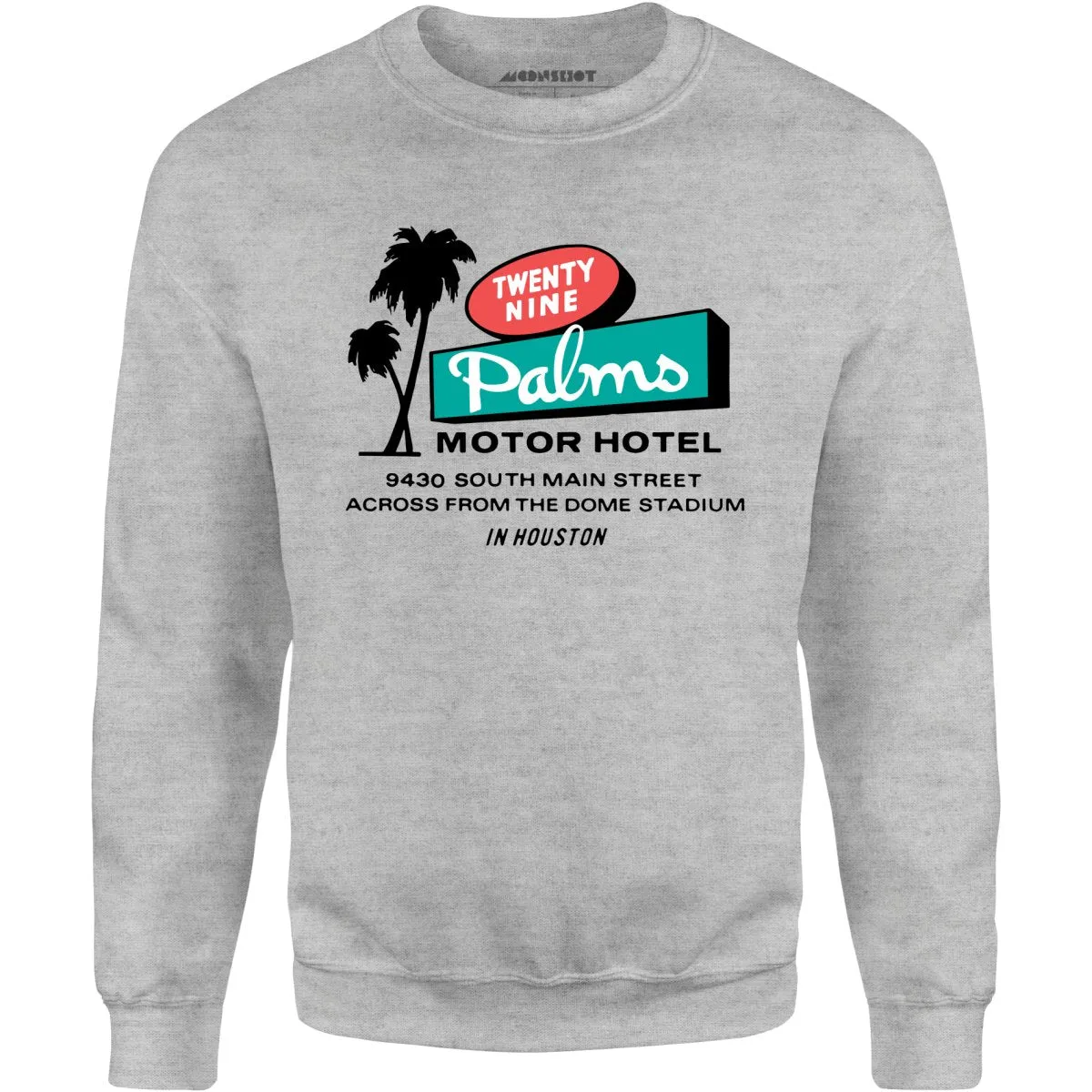 Twenty Nine Palms Motor Hotel - Houston, TX - Unisex Sweatshirt