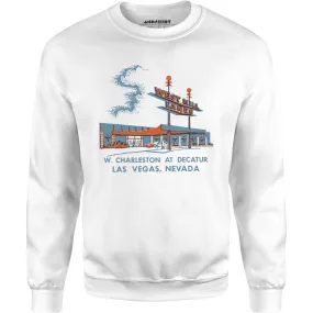 West Hill Lanes - Las Vegas, NV - Vintage Bowling Alley - Unisex Sweatshirt